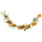 5ft. Orange Peony Artificial Fall Harvest Garland